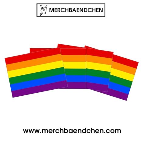 Rainbow Flag Sticker Etsy