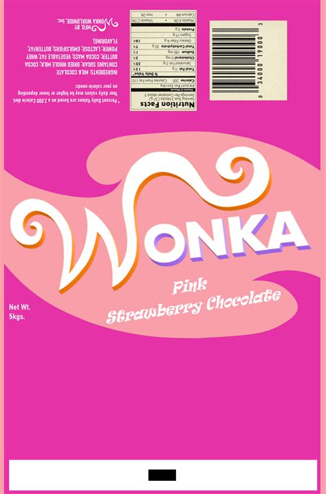 Wonka Bar Wrapper 6 by liikotuari on DeviantArt