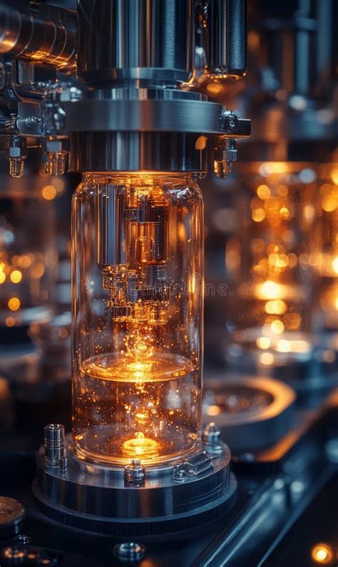 intricate details   miniature glass apparatus   glowing