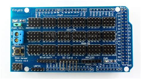 Arduino Mega Sensor Shield V