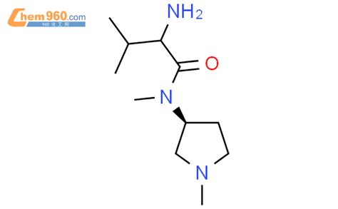 1354023 81 6s 2 氨基 3n 二甲基 N 1 甲基 吡咯烷 3 基 丁酰胺化学式、结构式、分子式、mol 960化工网