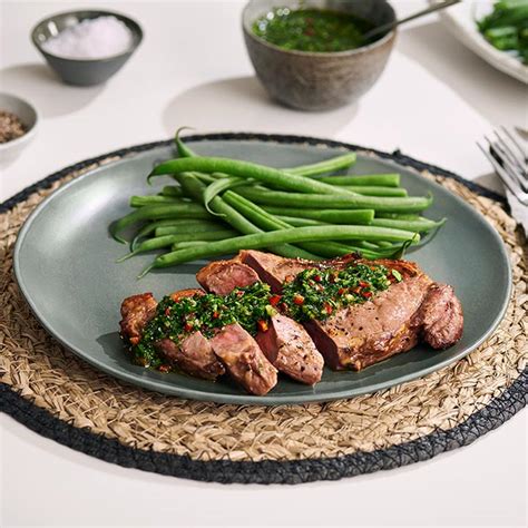 Recept Voor Biefstuk Met Pittige Chimichurri Panasonic Experience Fresh