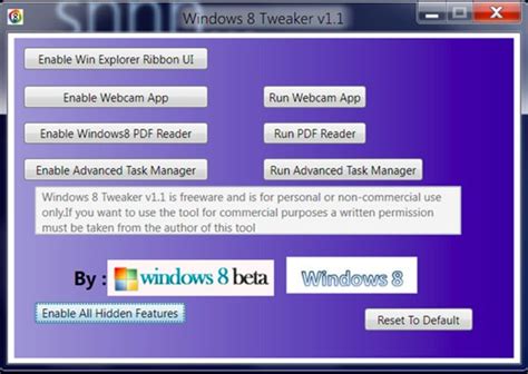 Activar Funciones Ocultas En Windows 8 Con Un Click Gracias A Windows 8