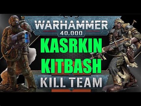 Kitbashing Warhammer K Kasrkins Kill Team Nomads Tallarn Desert