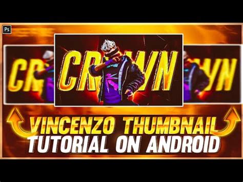 How To Make Vincenzo New Thumbnail In Vincenzo Latest Video