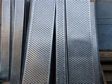 Mild Steel Hot Dip Galvanized Perforated Cable Tray At 68 Meter In