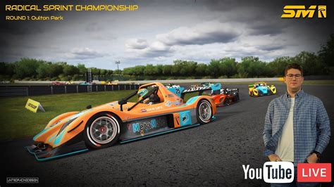 SIMmark RADICAL SPRINT Championship ROUND 1 Oulton Park YouTube