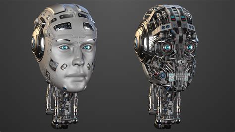 ArtStation - Robot Head Advanced Edition | Resources