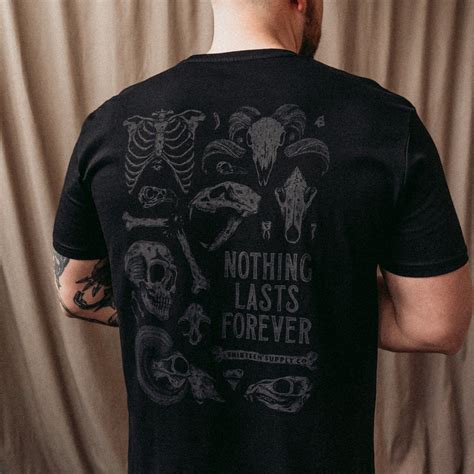 Nothing Lasts Forever Black Unisex T Shirt