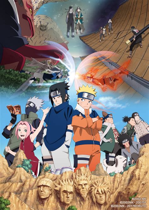 Naruto Anime 20th Anniversary Key Visual Ranime