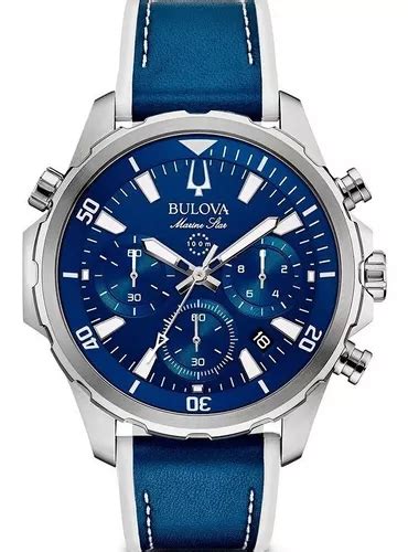 Bulova Marine Star Para Hombre Cron Grafo Original B Mercadolibre