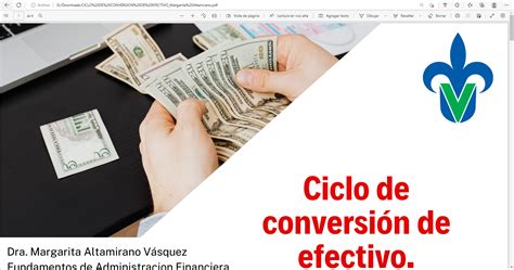 Ciclo De Conversi N De Efectivo