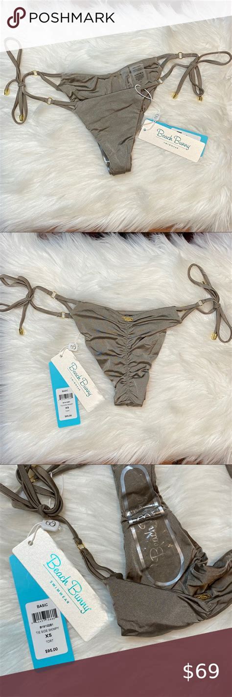 NWT BEACH BUNNY SKIMPY BIKINI SIDE TID NWT BEACH BUNNY SKIMPY