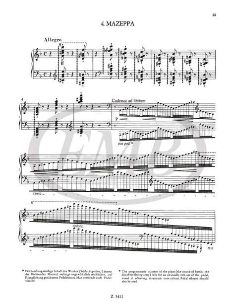 Liszt: Studies I (Transcendental Études) – Online sheet music shop of ...