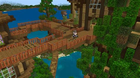 Tree House Mansion By Nitric Concepts Minecraft Marketplace Map