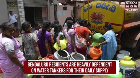 Bengaluru Water Crisis Govt To Draw Excess Borewell Water In Newsr