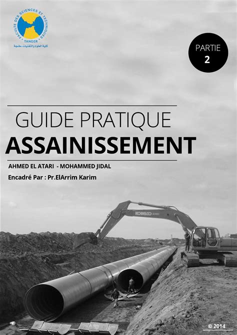 Guide Pratique D Assainissement Partie 2 Cours BTP Science