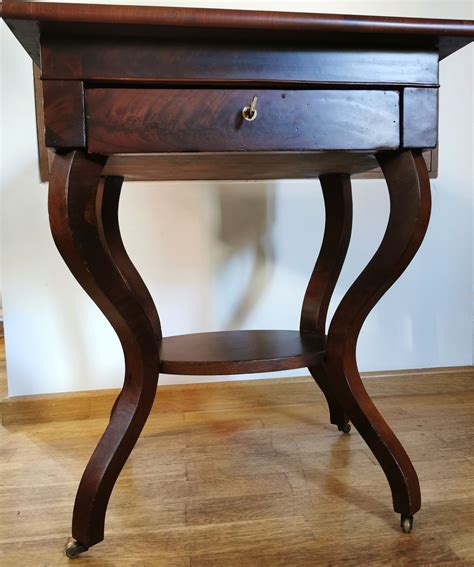 Biedermeier Stolik Niciak Z Odsuwanym Blatem Otwock OLX Pl