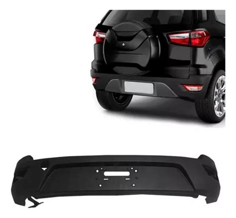 Parachoque Traseiro Ecosport 2018 2019 2020 21 Preto