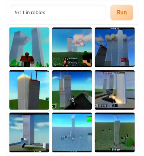 9/11 in roblox : r/weirddalle