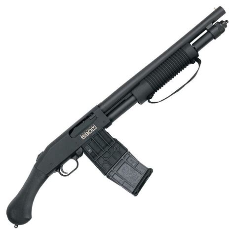 Mossberg 590M Shockwave Mag Fed Pump Action 12 Ga 15 Heavy Walled