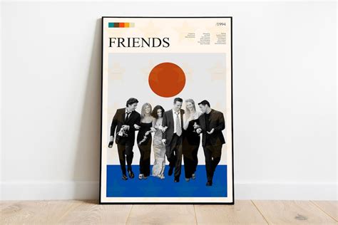 Friends Tv Show Friends Tv Show Poster Minimalist Movie Poster