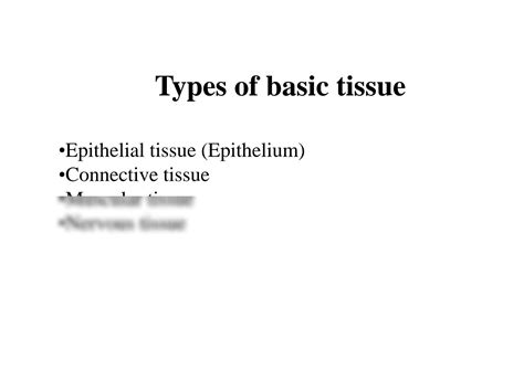 SOLUTION: Connective tissue (veterinary histology) - Studypool