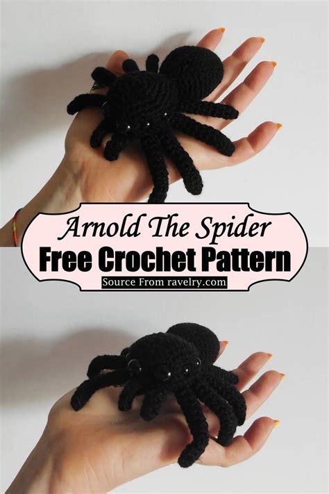 Free Crochet Spider Patterns Diyscraftsy