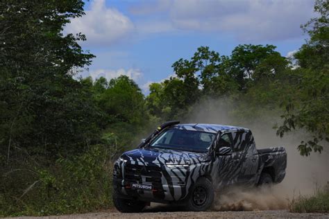 Mitsubishi Ralliart Presenta Un Adelanto De La Pick Up Para Rally