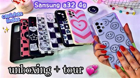 Tour Unboxing Das Minhas Capinhas Novas Da Shopee Samsung Galaxy