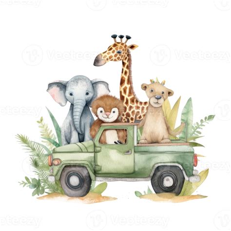 Baby Safari PNGs for Free Download