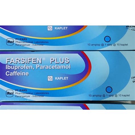 Jual Farsifen Plus 100 Tablet Paracetamol 350 MG Ibuprofen 200 MG