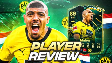 55 89 EVOLUTIONS MALEN PLAYER REVIEW FC 24 Ultimate Team YouTube