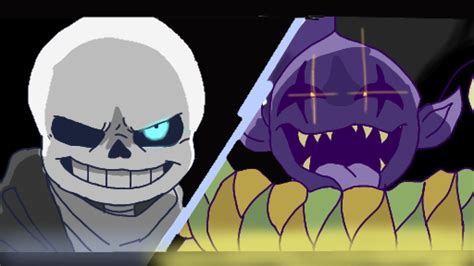 Sans Vs Jevil Ibispaint