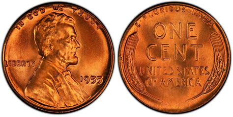 1955 Wheat Penny Value Are D S No Mint Mark Worth Money