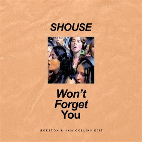 Stream Shouse Won T Forget You Rokston Sam Collins Edit By SAM