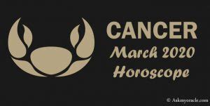 Cancer Monthly Horoscope For March 2020 Cancer Horoscope