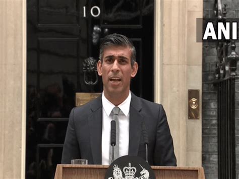 New Uk Pm Rishi Sunak Vows To Earn Trust Of Britons In His 1st Speech