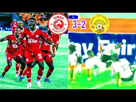 Magoli Yote Simba Sc Mbeya City Fc Ligi Kuu Tanzania