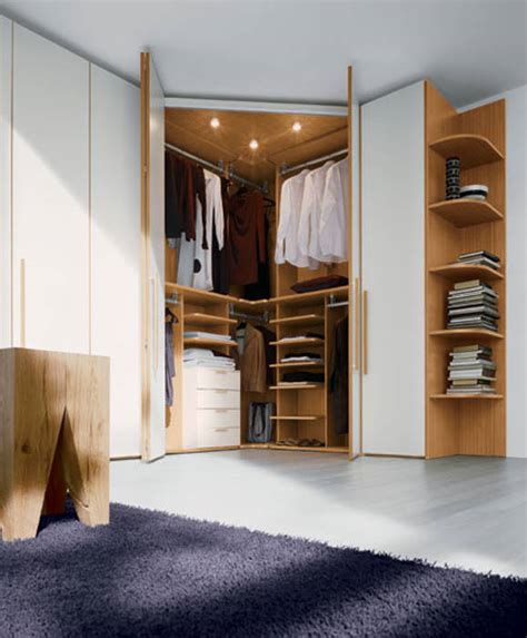 Built in hinged door corner wardrobe | homify