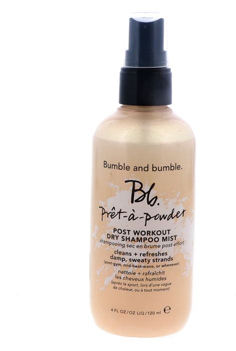 Bumble And Bumble Pret A Powder Post Workout Dry Shampoo Mist 120 Ml 4 Oz