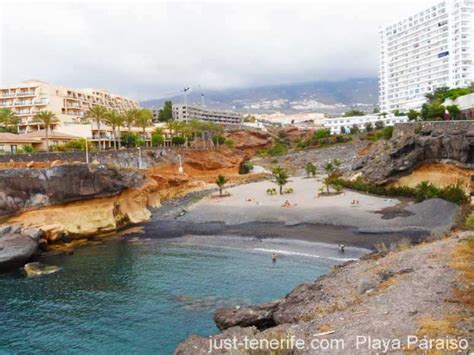 Playa Paraiso Map & Information, Costa Adeje. Tenerife, Canary Islands