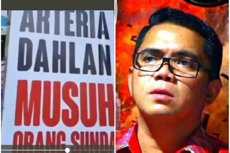 Heboh Baliho Arteria Dahlan Musuh Orang Sunda Di Bandung Pdip Dan Puan