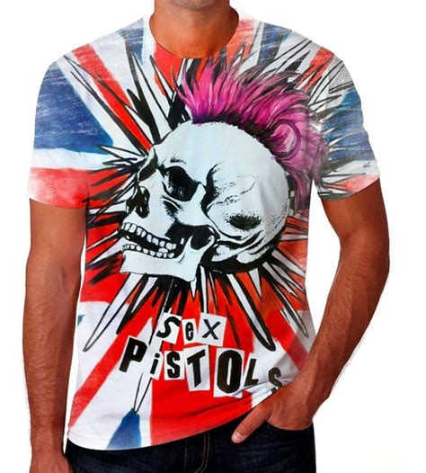 Camisa Sex Pistols MercadoLivre