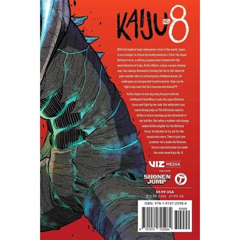 Jual KAIJU NO 8 VOL 1 TP NAOYA MATSUMOTO MANGA COMIC KOMIK IMPORT