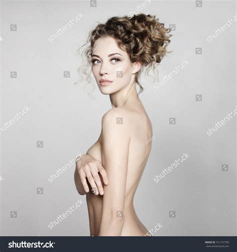 Black White Art Portrait Sensual Nude Stock Photo 721157758 Shutterstock