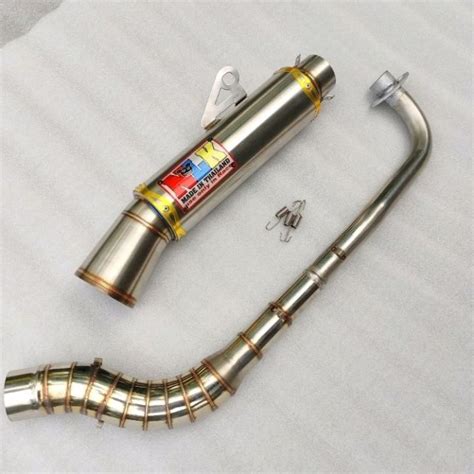 Nlk Racing Exhaust 28mm Exzos Ex5 Wave 100 110 125 Dash 110 125 Kriss 100 110 Srl 110 125 Daeng