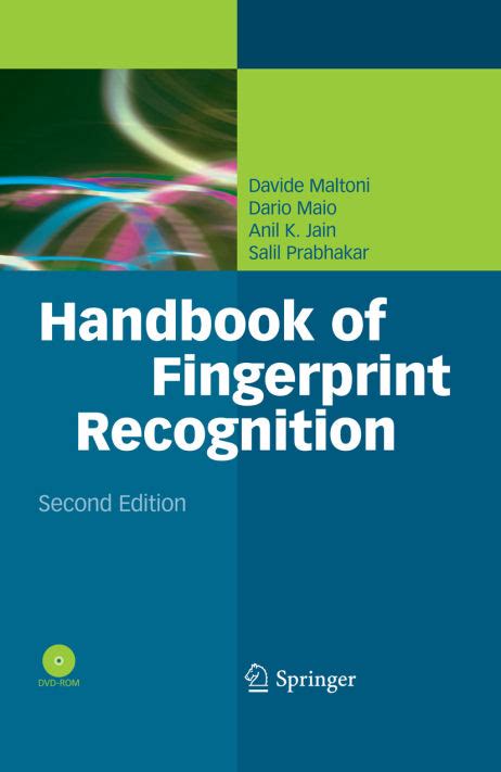 Handbook Of Fingerprint Recognition 2nd Edition