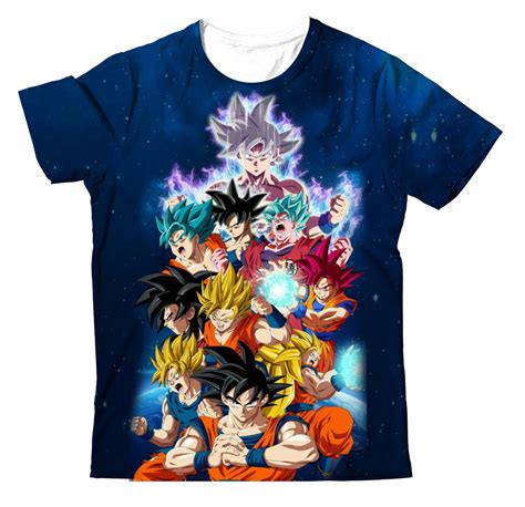 Camisa Dragon Ball Goku Super Sayajin Ubicaciondepersonas Cdmx Gob Mx