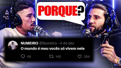 Numeiro Explica O Seu Coment Rio Do Twitter X Tiago Paiva Youtube